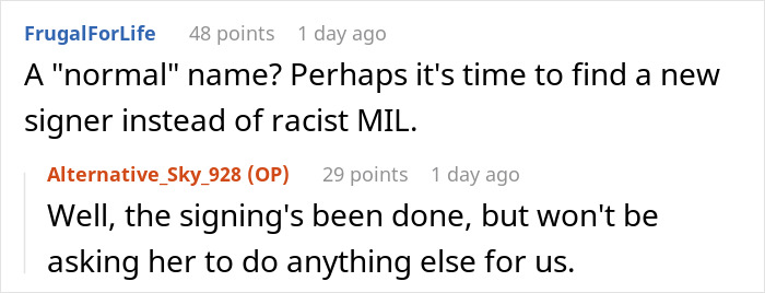 MIL Refuses To Learn To Even Spell Baby&rsquo;s Name, Refuses To Write It As It&rsquo;s Not &lsquo;Normal&rsquo;