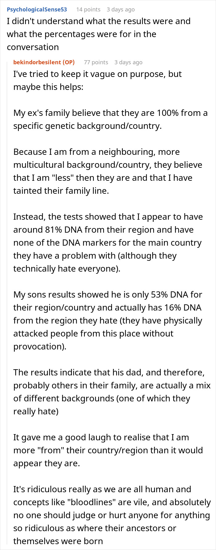 In-Laws Believe DIL &ldquo;Tainted&rdquo; Their Bloodline, She Gets DNA Test To Show Them It&rsquo;s Already &ldquo;Tainted&rdquo;