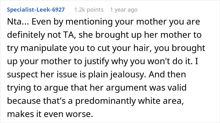 Woman Is Stunned When A Friend Asks Her To Cut Off Her Hair, Claiming It Reminds Her Of Her Trauma