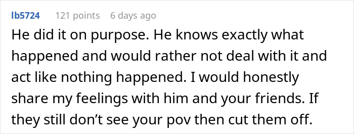 Person Attends 'Best Friend's' Wedding, Finds No Saved Seat For Them At The Reception