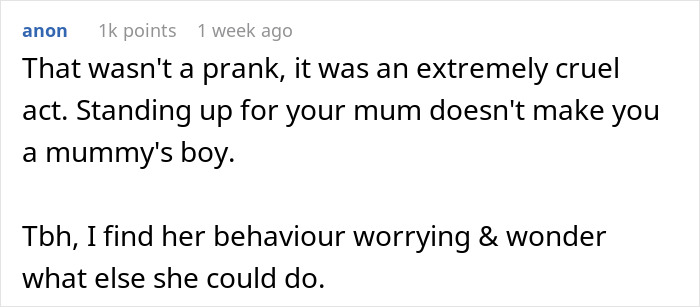 Bride “Pranks” Groom’s Mother, He Finally Decides To Call Her Out For The Mean Behavior Bride “Pranks” Groom’s Mother, He Finally Decides To Call Her Out For The Mean Behavior