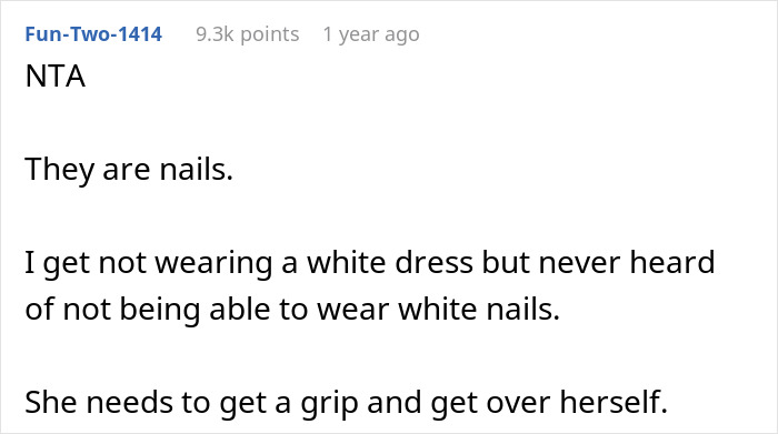 Bride Left In Tears After Friend Had The Audacity To Wear White Nails To Her Bridal Shower Bride Left In Tears After Friend Had The Audacity To Wear White Nails To Her Bridal Shower