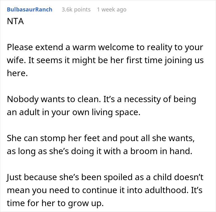 Guy Won't Pay For Housekeeping Service After Wife Gets Laid Off At Her Job, Drama Ensues