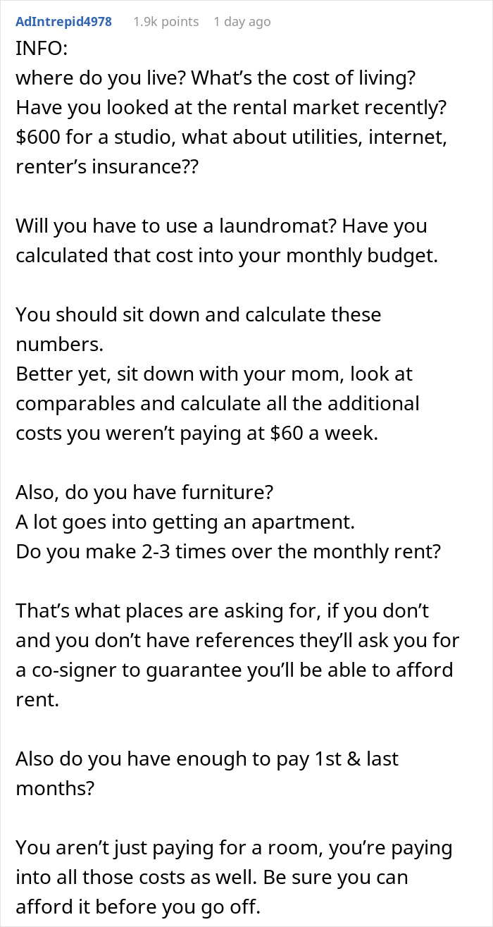 Son Starts Making Plans To Move Out After Mom Hikes Rent, She Is Shocked Son Starts Making Plans To Move Out After Mom Hikes Rent, She Is Shocked