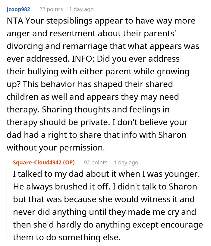 Dad Is Crushed After Daughter Calls Him Out For Abandoning Her In Favor Of His New Marriage