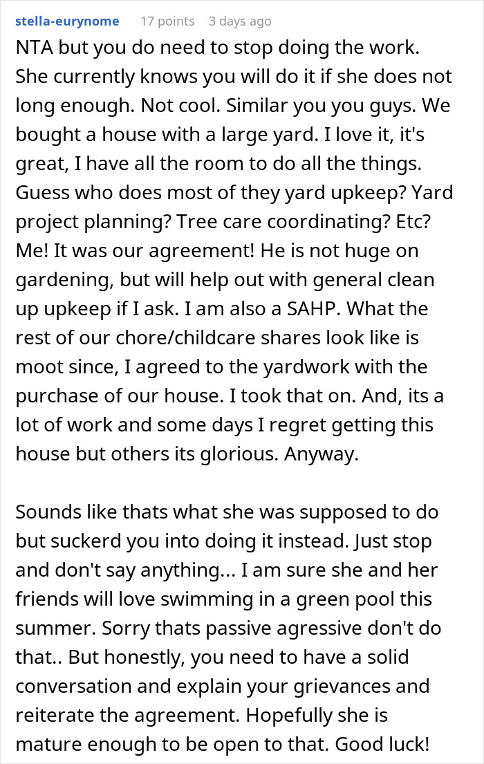 Man Refuses To Look After Pool Any Longer, Asks Wife To Stick To Her Promise, Drama Ensues Man Refuses To Look After Pool Any Longer, Asks Wife To Stick To Her Promise, Drama Ensues