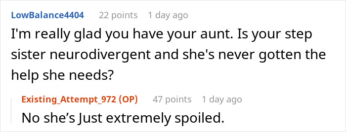 Dad Demands Daughter Take Spoiled Stepsister On Her Graduation Trip, She Moves Out Instead Dad Demands Daughter Take Spoiled Stepsister On Her Graduation Trip, She Moves Out Instead