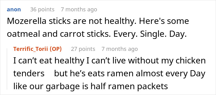 14 Y.O. Boy Expects 15 Y.O. Sister To Make Him Lunch, Blames Her For Letting Him Starve 14 Y.O. Boy Expects 15 Y.O. Sister To Make Him Lunch, Blames Her For Letting Him Starve