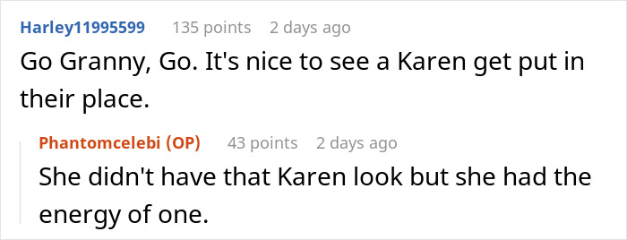 “Fear of God In Her Eyes”: Karen Tries Intimidating A Disabled Person, Gets Shut Down By Grandma “Fear of God In Her Eyes”: Karen Tries Intimidating A Disabled Person, Gets Shut Down By Grandma