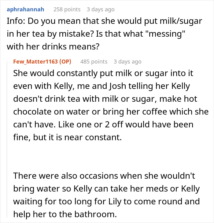 Stepmom Goes Out Of Her Way To Inconvenience Bedbound Teen, Bio Mom Gets Her Out Of There