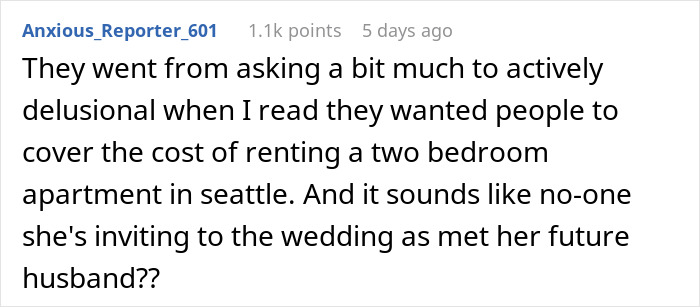 Entitled Couple Plans A Crowdfunded Wedding And Asks For $18k In Total, Gets Shamed Mercilessly