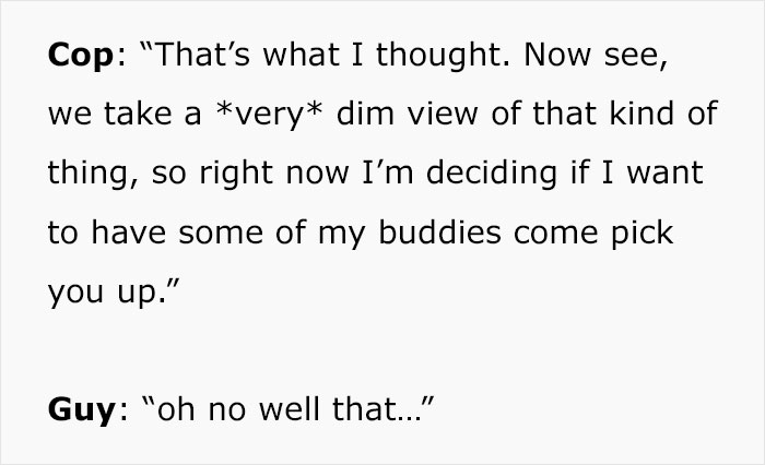 &ldquo;By God, I Wanted To Be This Guy&rdquo;: Man Sees Friendly Cop Putting Creepy Date in His Place