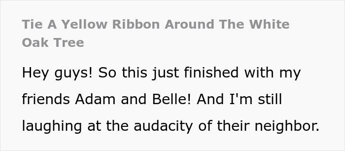'Karen' Sues Neighbors Over Cutting A Tree, Makes A Fool Of Herself In Court 'Karen' Sues Neighbors Over Cutting A Tree, Makes A Fool Of Herself In Court
