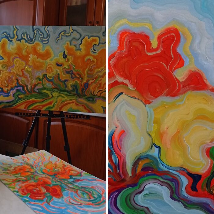 Here Are The Paintings By Artists From The Front-Line Zone Of Ukraine (11 Pics)