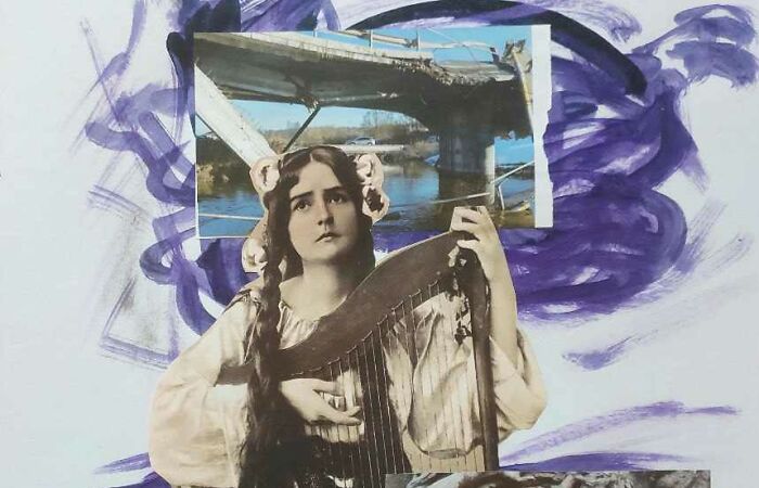 “Stepping Into The World”: A Collage Exhibition By Galina Shevtsova