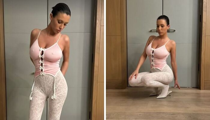 Kanye Showcases Wife In Tasteful Outfit After Dad Complains He’s Dressing Her Like “Trashy Naked Trophy”