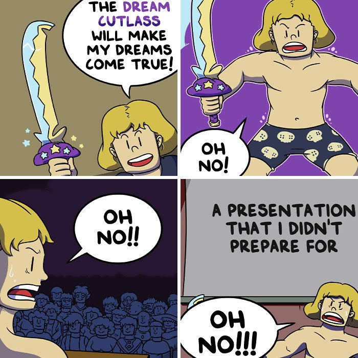 My 20 Humorous Comics Featuring Mythical Creatures And Swords (New Pics)