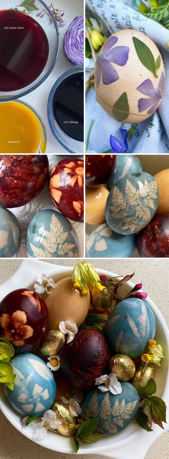 This Weekend I Attempted Making Natural Dye And Easter Egg Decorating For The First Time