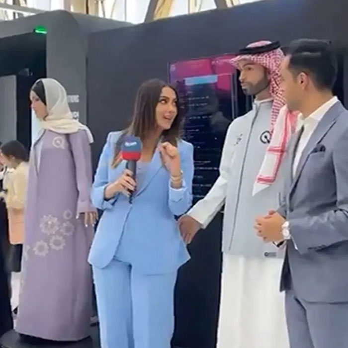 Saudi Humanoid Robot Touches Woman Inappropriately During Presentation, Sparks Debate Online Saudi Humanoid Robot Touches Woman Inappropriately During Presentation, Sparks Debate Online