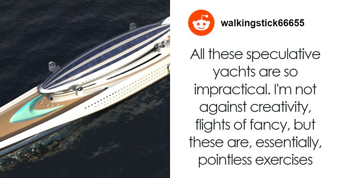 $1 Billion Price Tag For Mega Yacht That Can Travel 75 Knots Above Water And Has Detachable Blimp