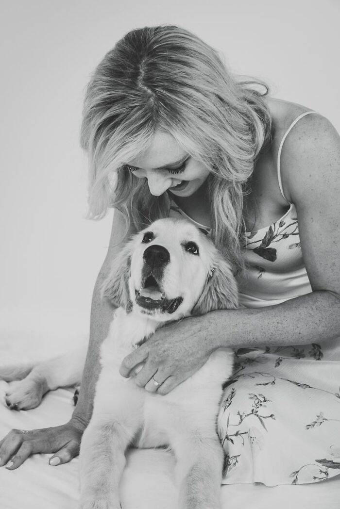 Mom Only Has Eyes For Millie, The Puppy Golden Retriever