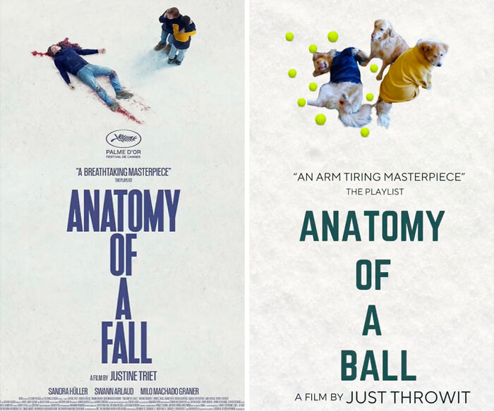 Dog Daycare Steals The Show, Recreating Hilarious Movie Posters Of Oscar-Nominated Films (10 Posters)