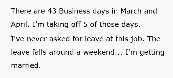 Entitled Elderly People Don't Want Caretaker To Take Time Off For Her Wedding