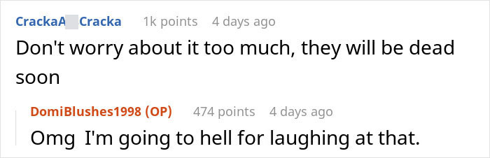 Entitled Elderly People Don't Want Caretaker To Take Time Off For Her Wedding