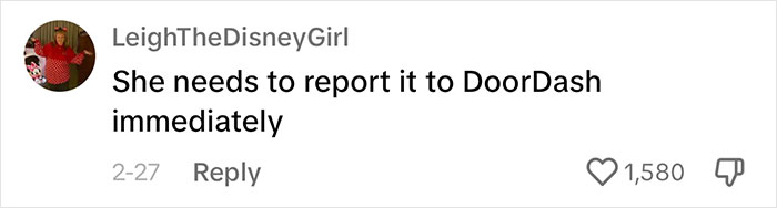 Delivery Driver Threw A Tantrum At Woman&rsquo;s Door Because She Refused To Come Out To Take Her Order