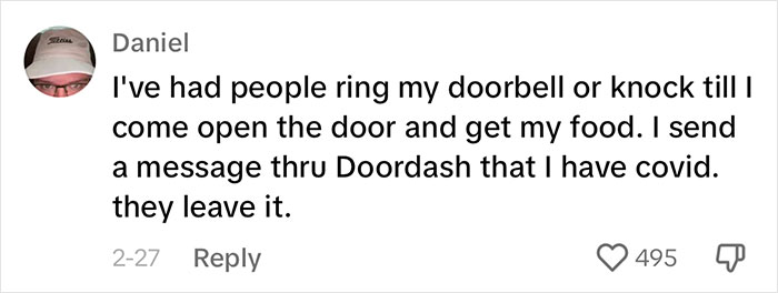 Delivery Driver Threw A Tantrum At Woman&rsquo;s Door Because She Refused To Come Out To Take Her Order