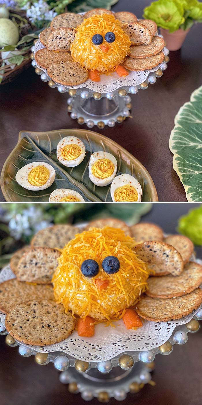 Cheese And Crackers For Easter