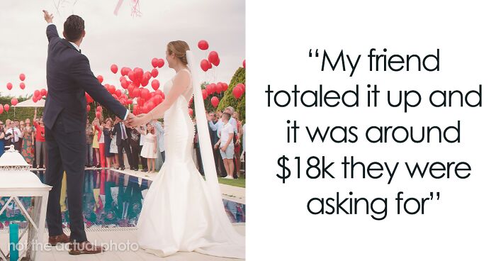 Entitled Couple Plans A Crowdfunded Wedding And Asks For $18k In Total, Gets Shamed Mercilessly