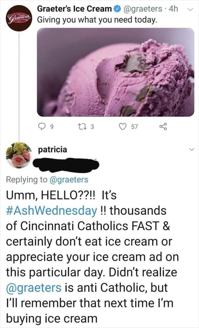 How Rude To Advertise Ice Cream In A Day I Can’t Eat It!