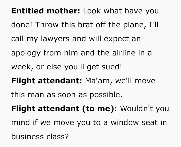 "Entitled Mom Thinks I Should Give My Plane Seat To Her Spoiled Brat, Fights Over It"