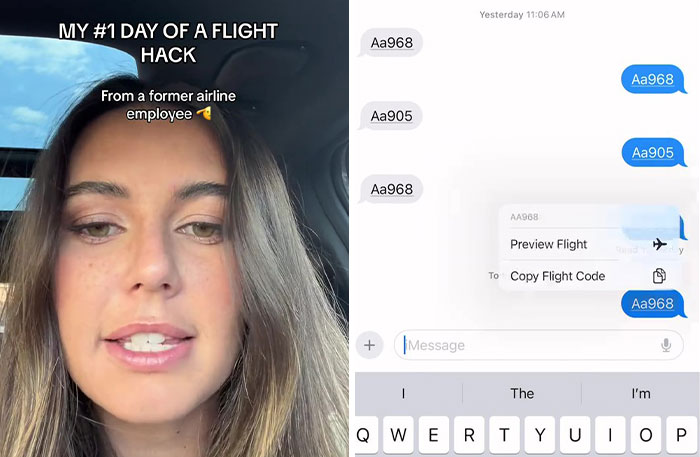 Woman’s Flight Hack Gets Over 17M Views, She Says You Need To Send Yourself A Text Message