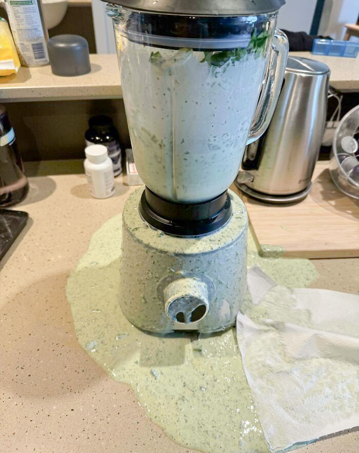 I Forgot To Put The Blade Seal In