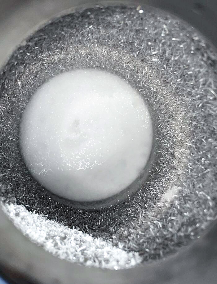 I Added Baking Soda To My Water Bottle For Cleaning And Forgot About It For A Week. I Returned To Find These Amazing Crystals Formed