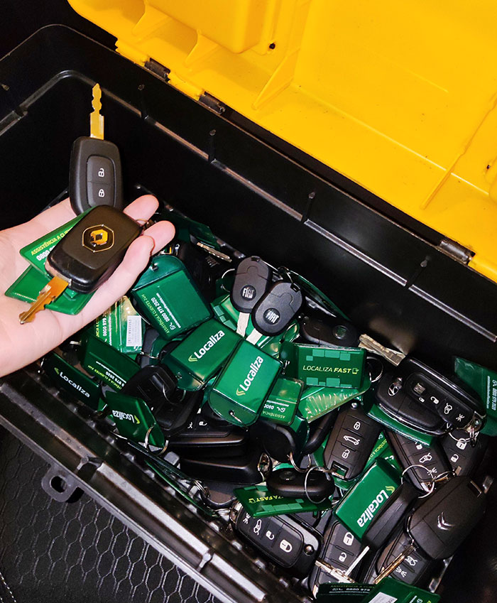 I Rented A Car And They Forgot The Key Box In The Back Seat