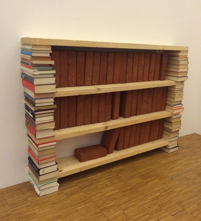 Made A Bookshelf For My Brick Collection