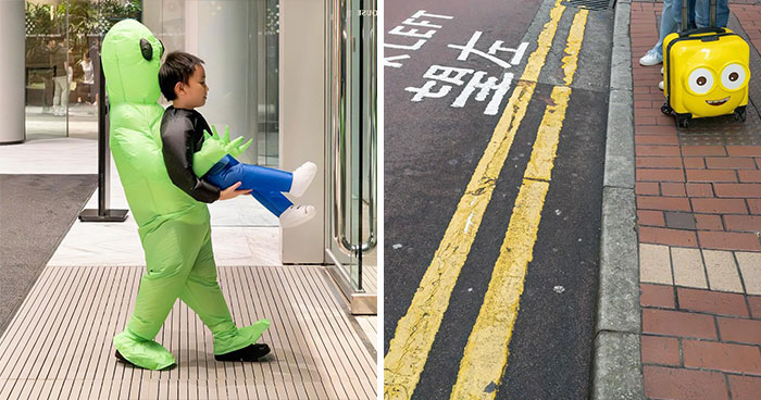 Lucky Coincidences: 20 Perfectly Timed Pictures Taken By Edas Wong (New Pics)