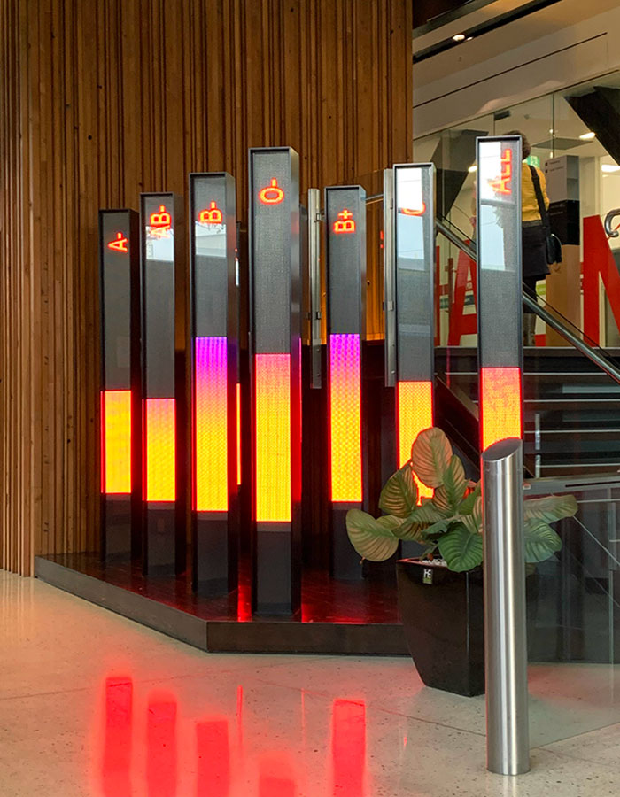 The Local Blood Bank Has These Signs To Show How Much Blood They Have