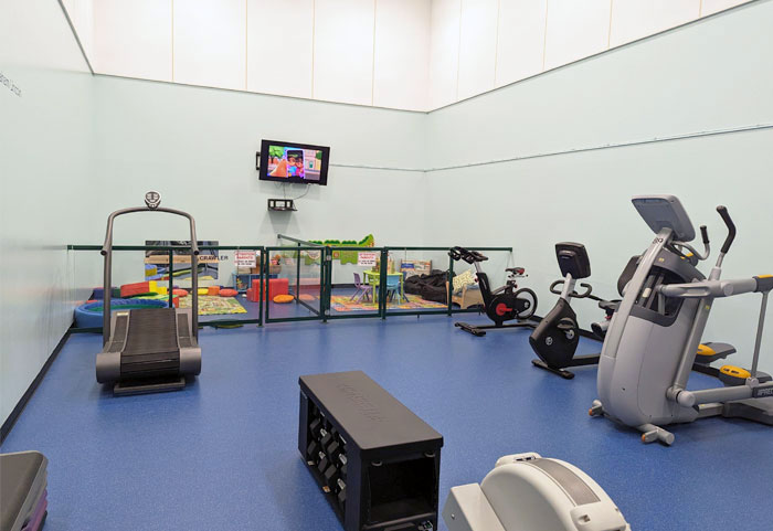 My Local Gym Has This Kid's Area