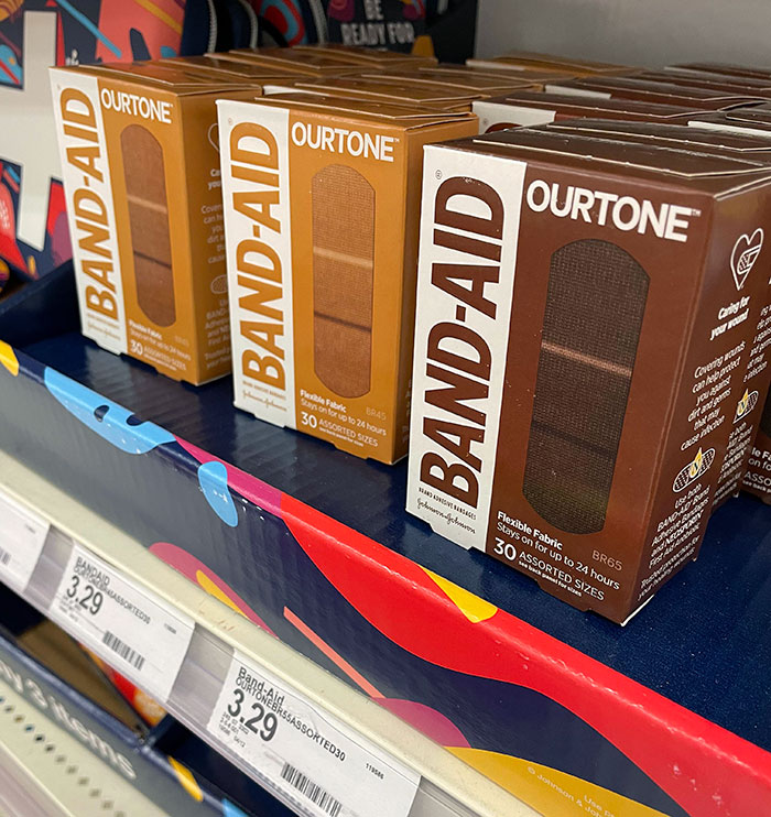 I Found Band-Aids For Different Skin Tones At Target