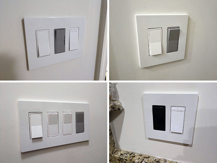 This House Has Color-Coded Switches: Gray For Fans, Black For The Garbage Disposal