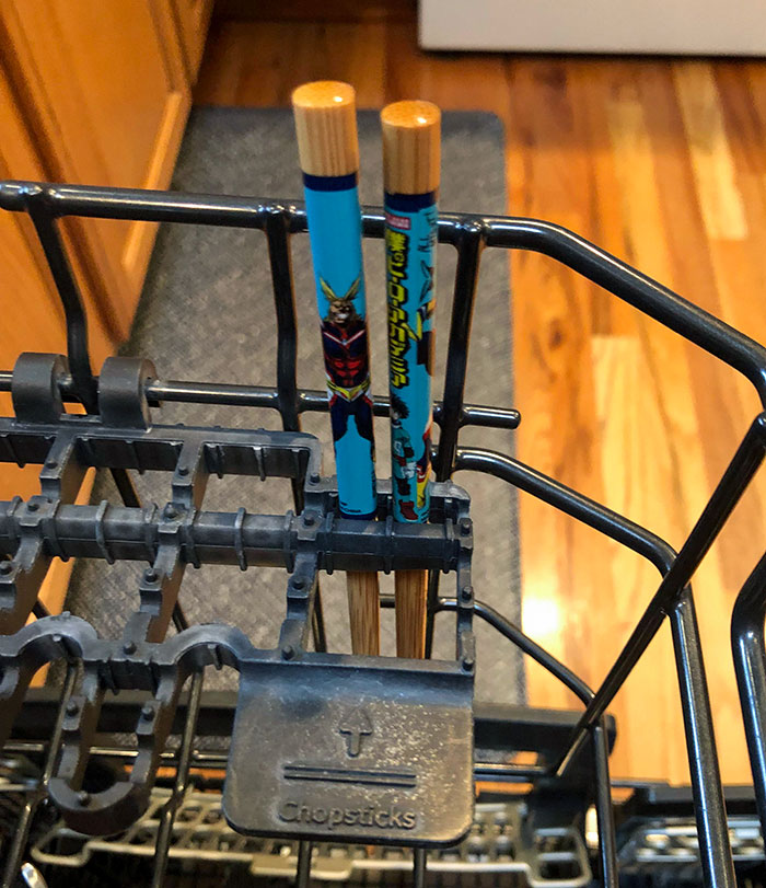 My Dishwasher Has A Spot Specifically For Chopsticks