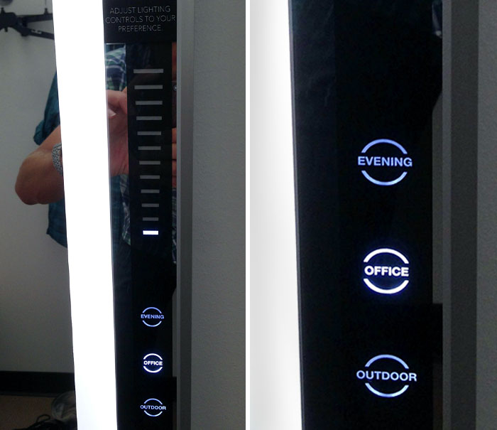 Dressing Room Mirror Allows You To Adjust The Lighting, Type And Brightness