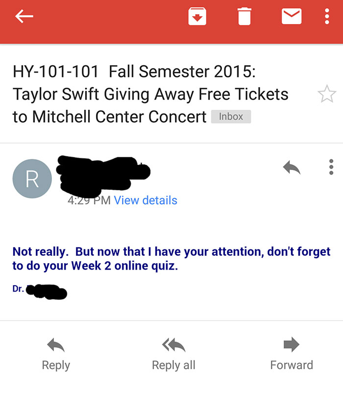 My Professor Can Be A Troll Sometimes