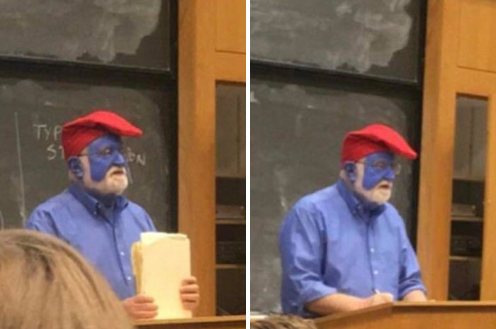 Imagine Waking Up For An 8 AM Class And This Is What You Walk In And See