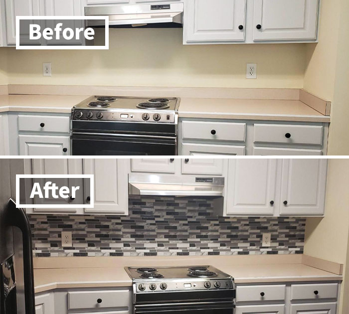  Art3d Stick-On Tiles, Because Nobody Needs To Know How Your Kitchen Looked Post-Ramen Catastrophe