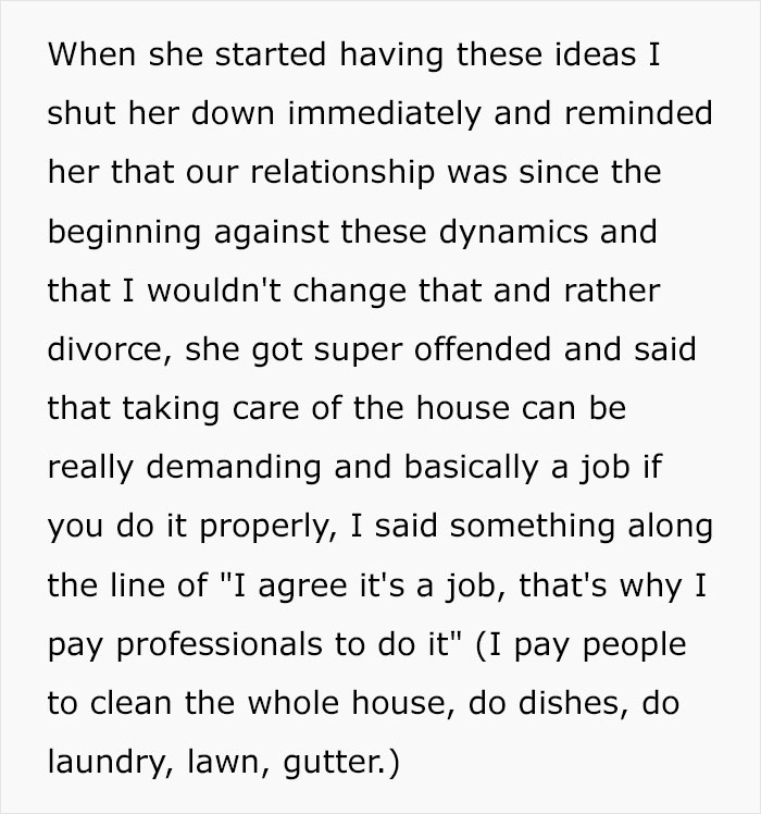 Wife Insists On Becoming A Housewife, Is Shocked Husband Wants Divorce Wife Insists On Becoming A Housewife, Is Shocked Husband Wants Divorce